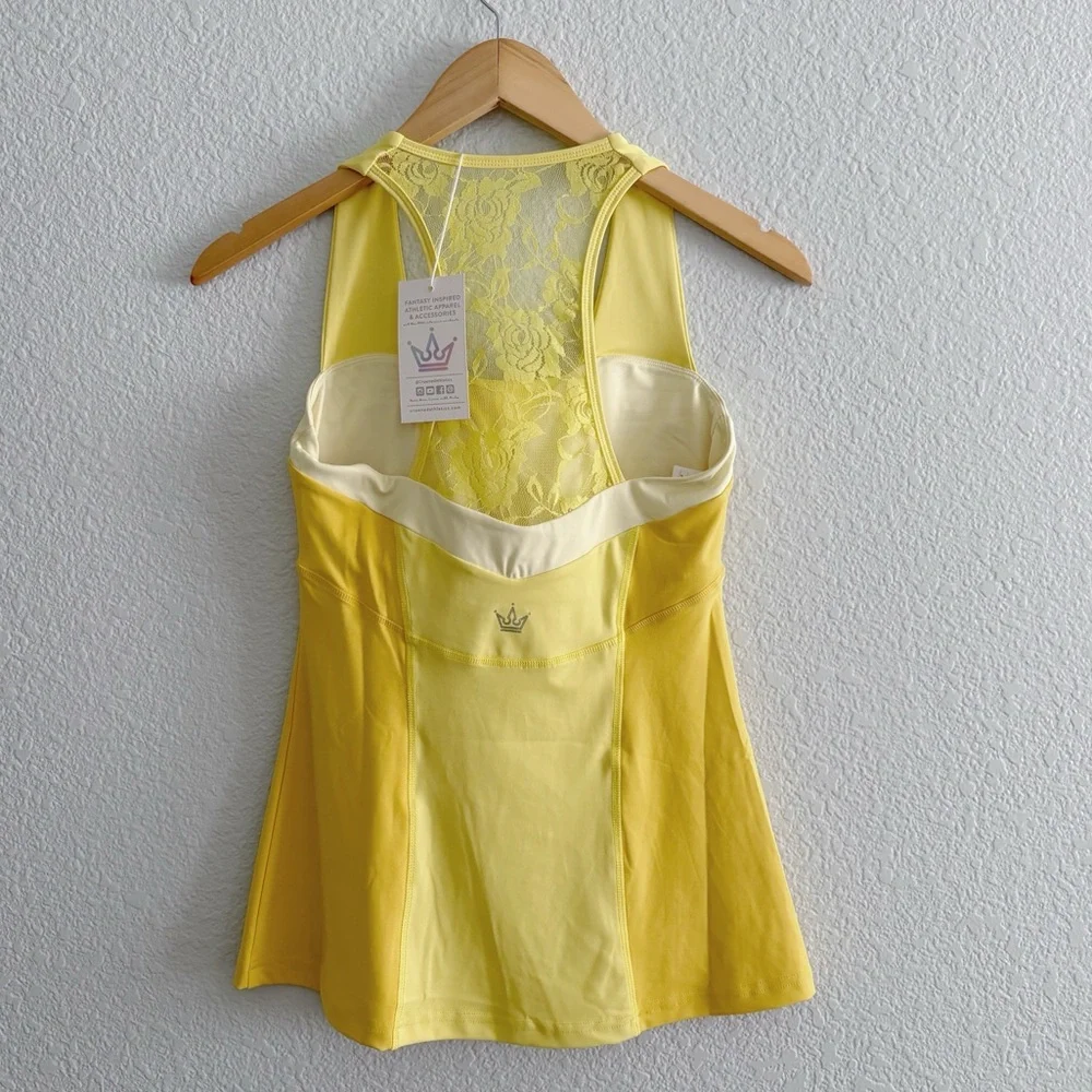 Enchanted Rose Crowned Athletics Tank Top - Picture 3 of 7